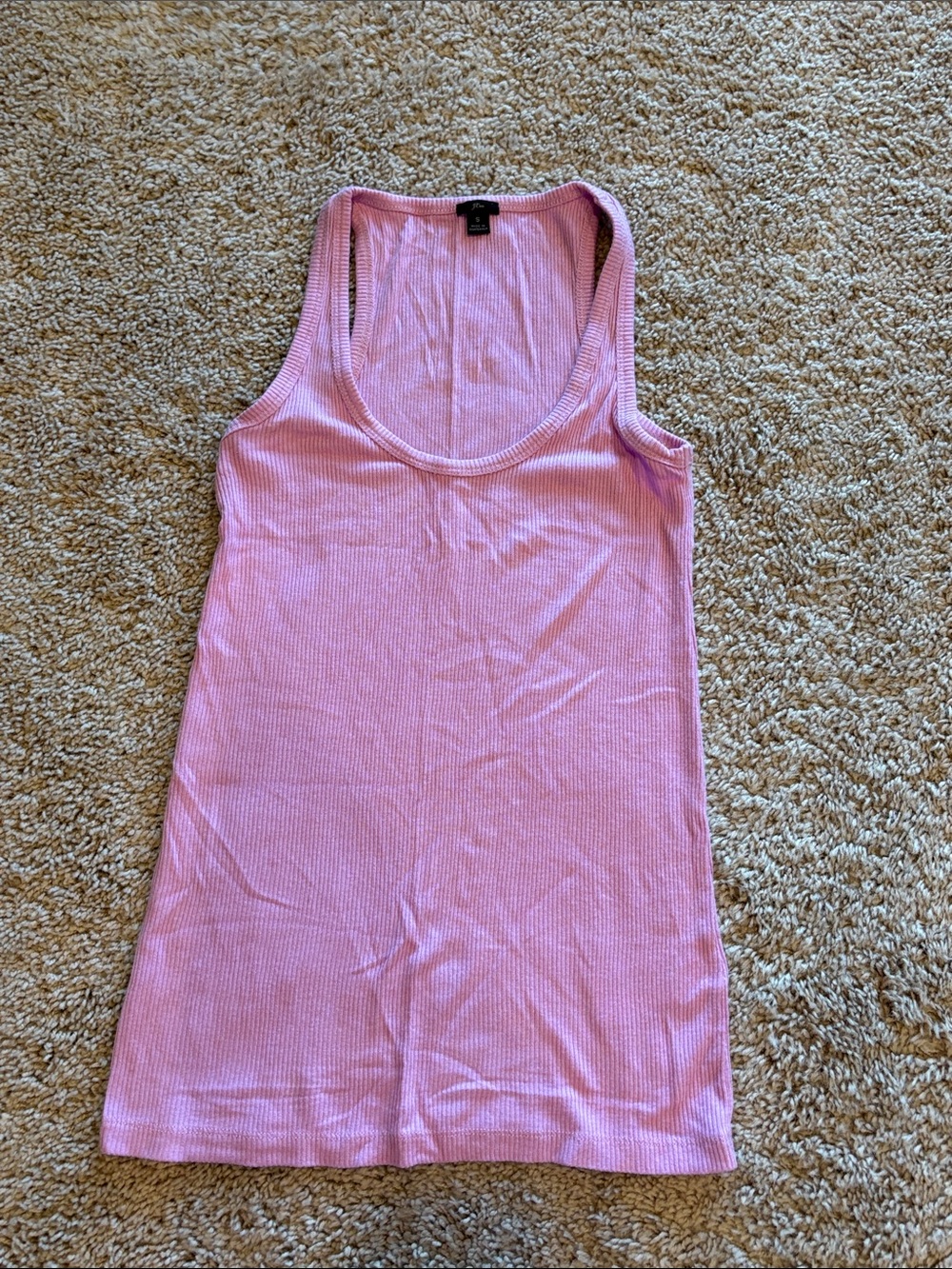 J. Crew Mauve Ribbed Tank